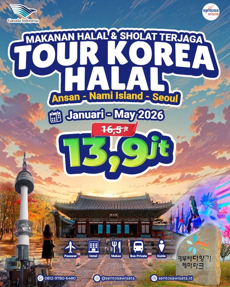Paket Tour Halal Korea