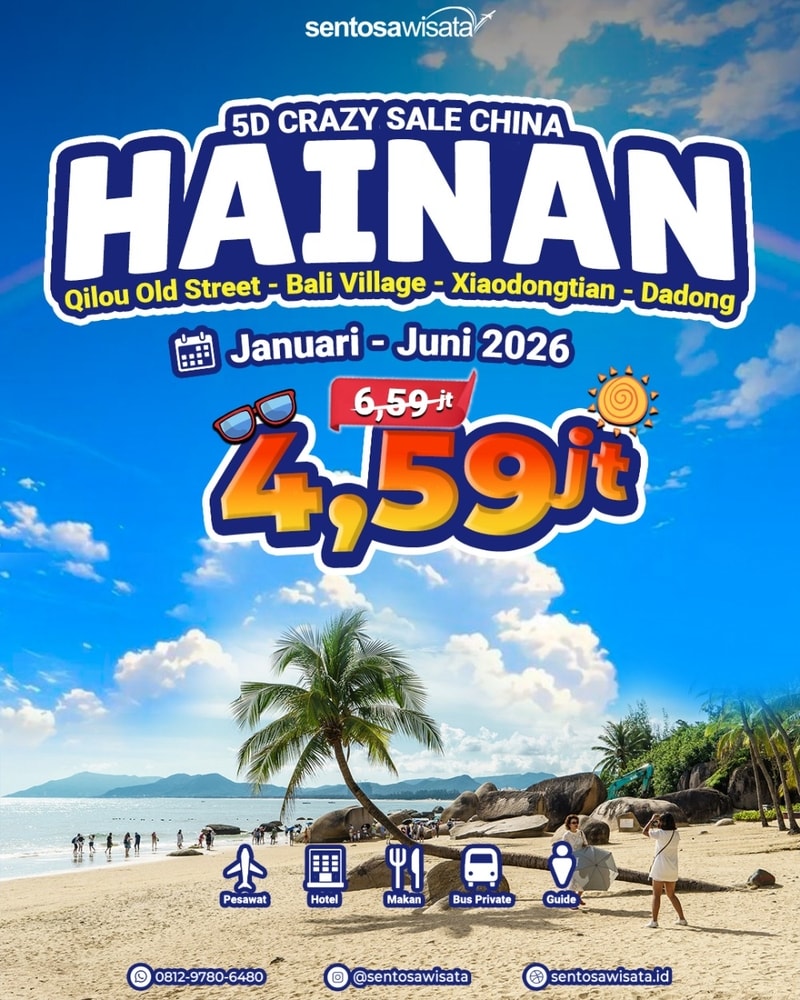 Paket Tour China Hainan