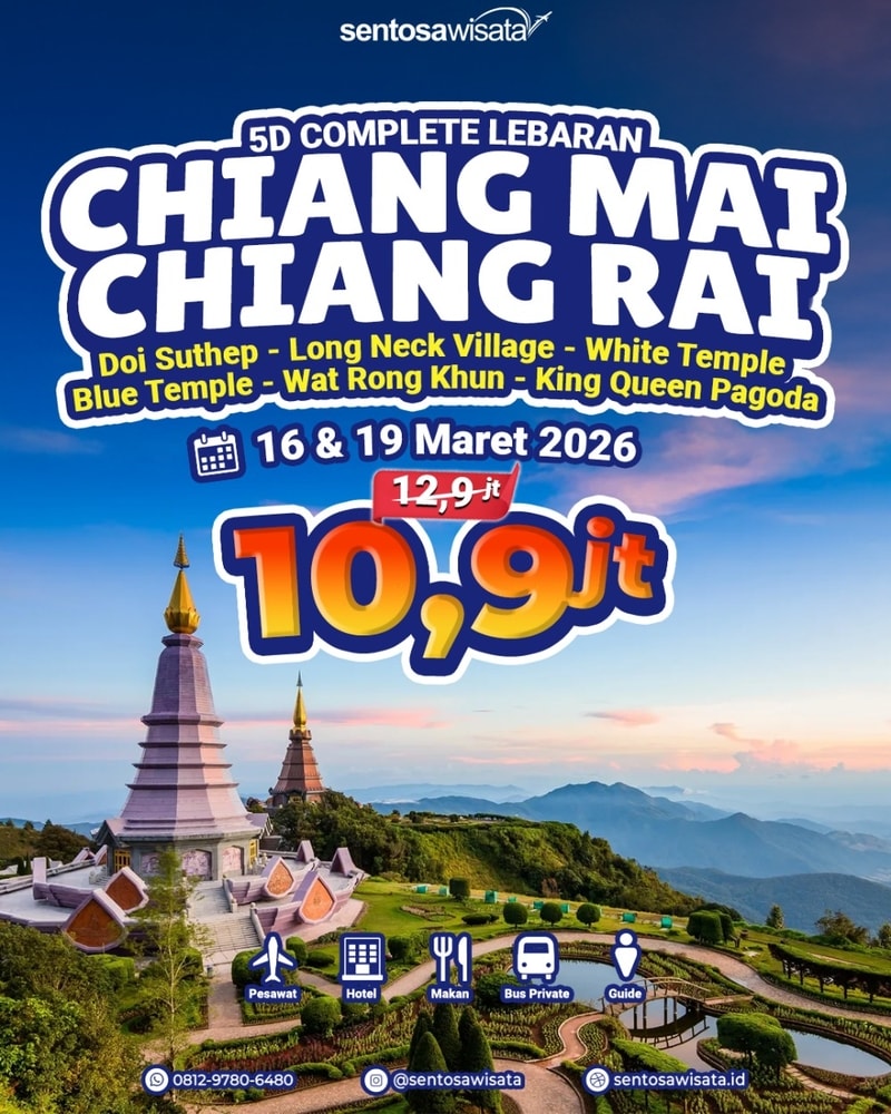 Paket tour chiangmai chiangrai