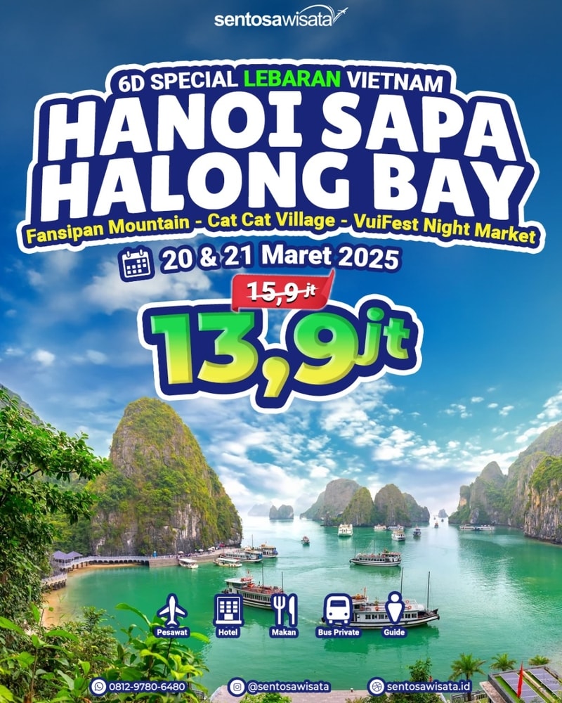 Paket Tour Vietnam lebaran