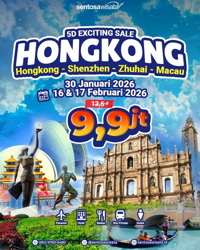 paket tour hongkong