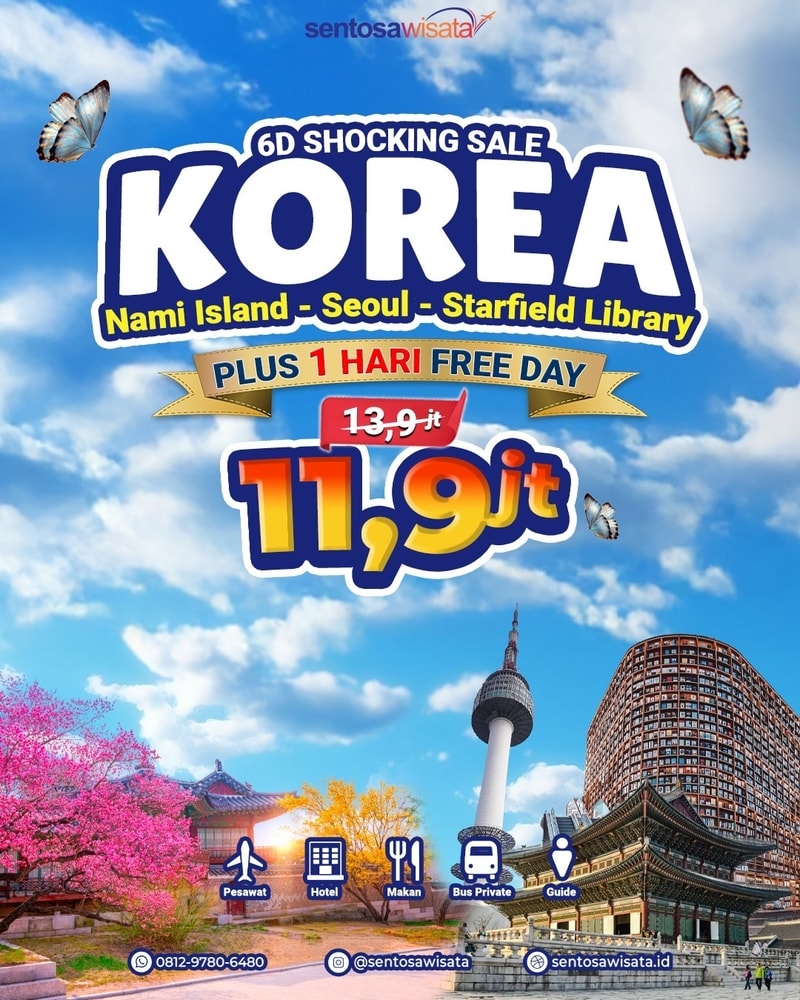 Tour ke Korea Murah 2026