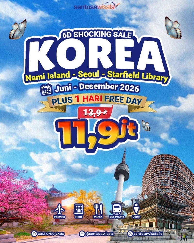 tour korea murah 2026