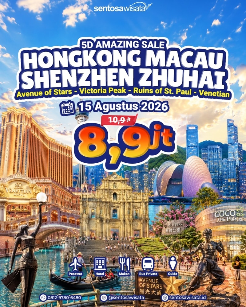 tour hongkong murah
