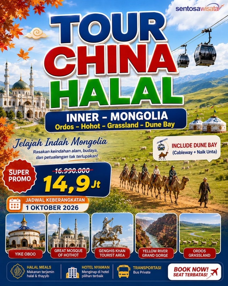paket tour inner mongolia china