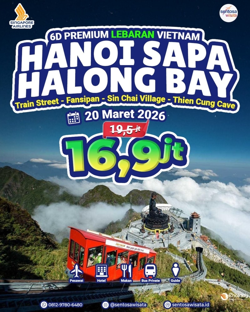 paket tour vietnam lebaran