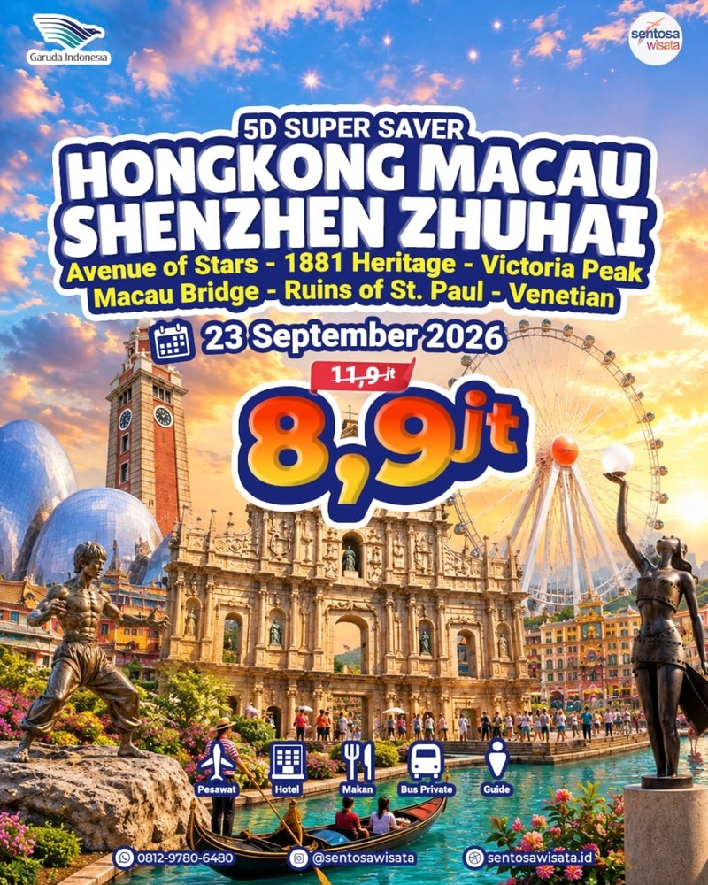 tour hongkong murah