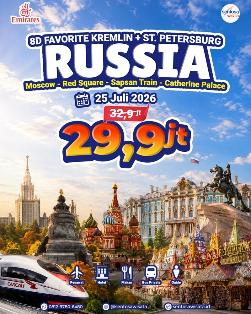 paket tour russia