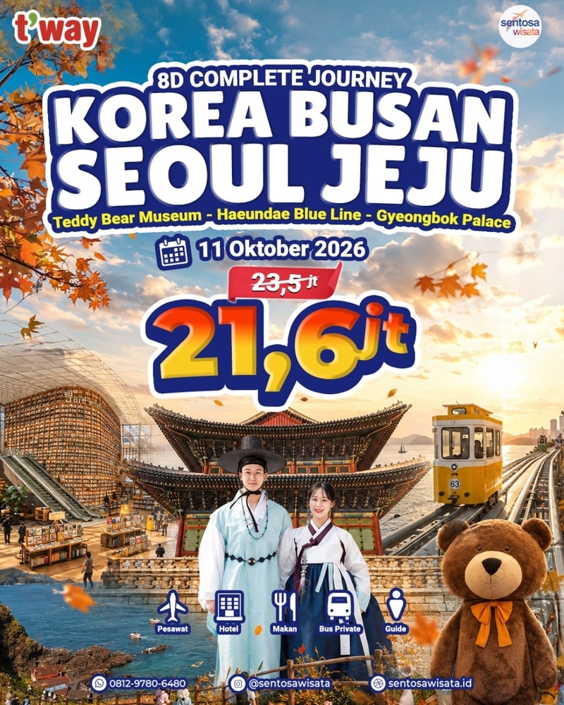 paket tour korea jeju