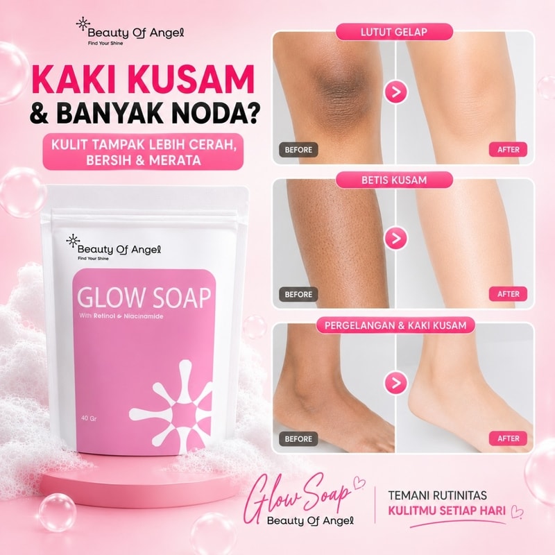 Beauty Of Angel Glow Soap — Promo Spesial B8 — Fitur & Manfaat 4