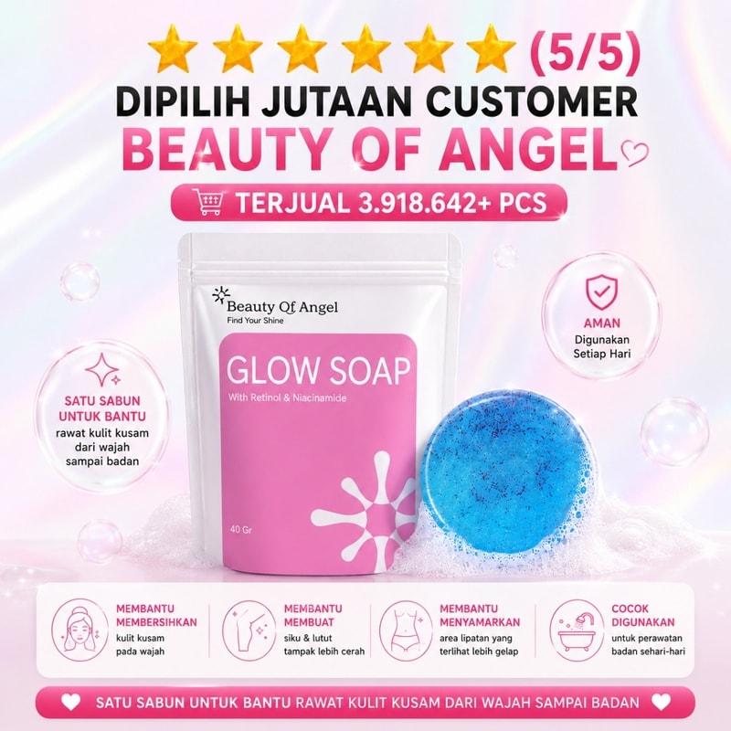 Beauty Of Angel Glow Soap — Promo Spesial B8 — Fitur & Manfaat 1