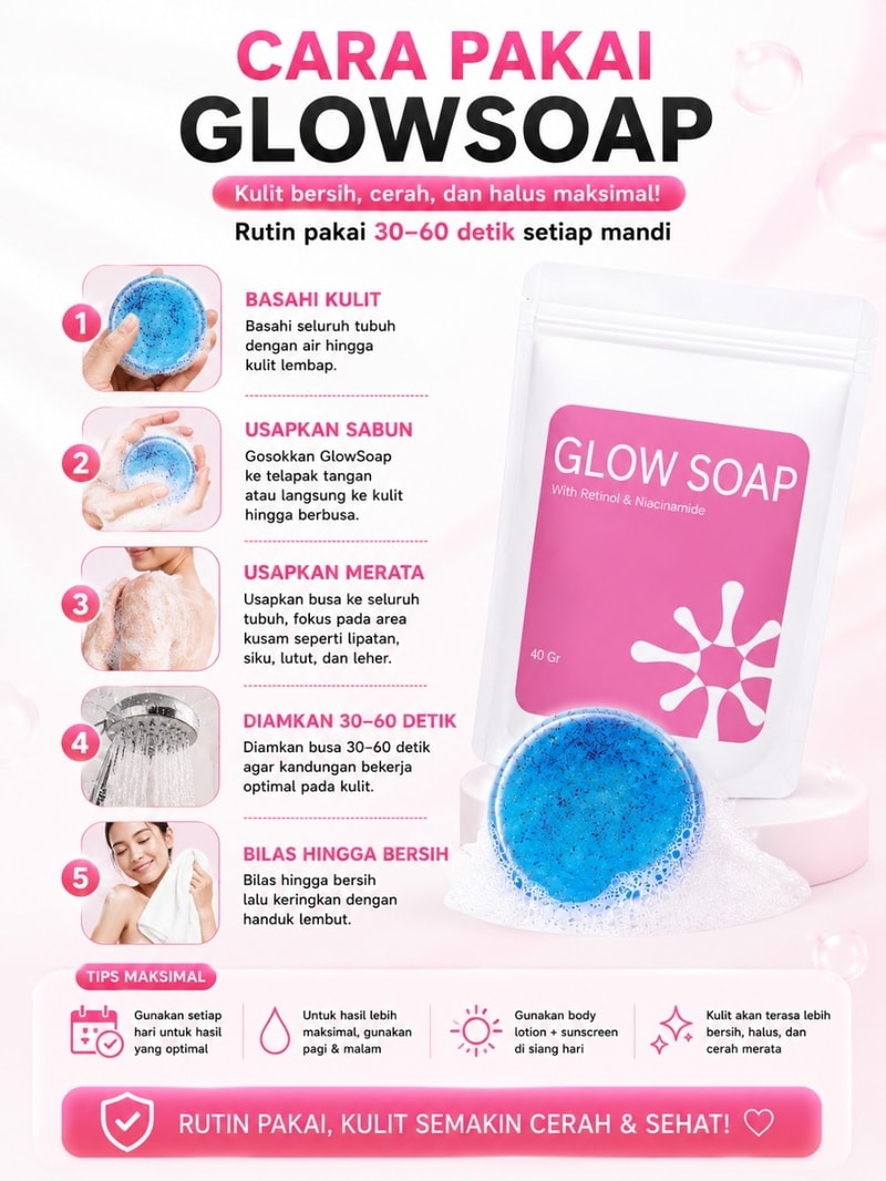Beauty Of Angel Glow Soap — Promo Spesial B8 — Fitur & Manfaat 6