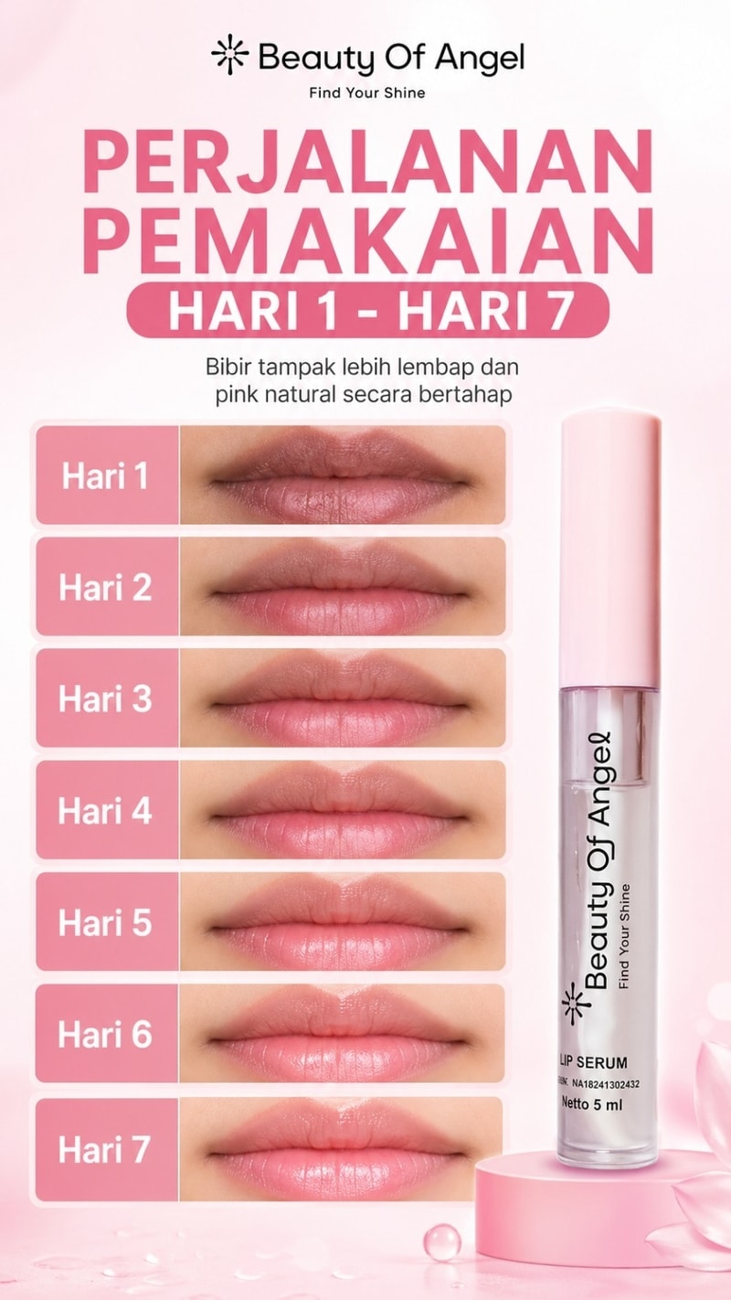 Beauty Of Angel Lip Serum — Promo Spesial B12 — Fitur & Manfaat 5