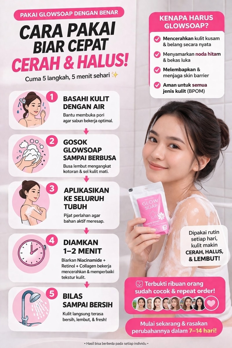 Beauty Of Angel Glow Soap — Promo Spesial B7 — Fitur & Manfaat 5