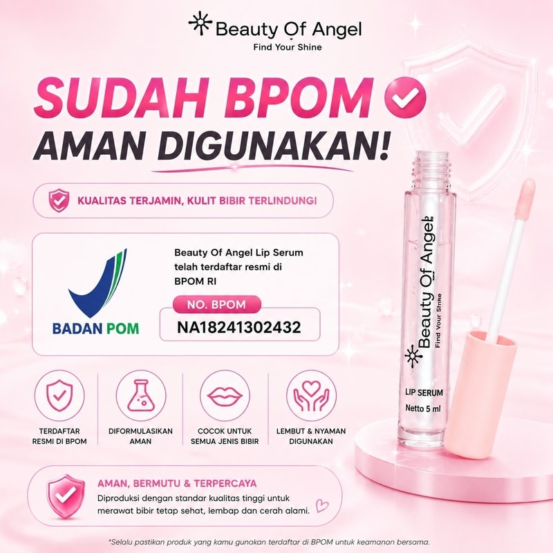Beauty Of Angel Lip Serum — Promo Spesial B12 — Fitur & Manfaat 7