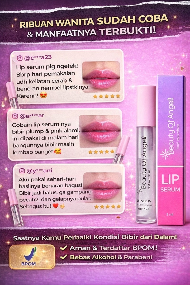 Beauty Of Angel Lip Serum — Promo Spesial B3 — Fitur & Manfaat 5