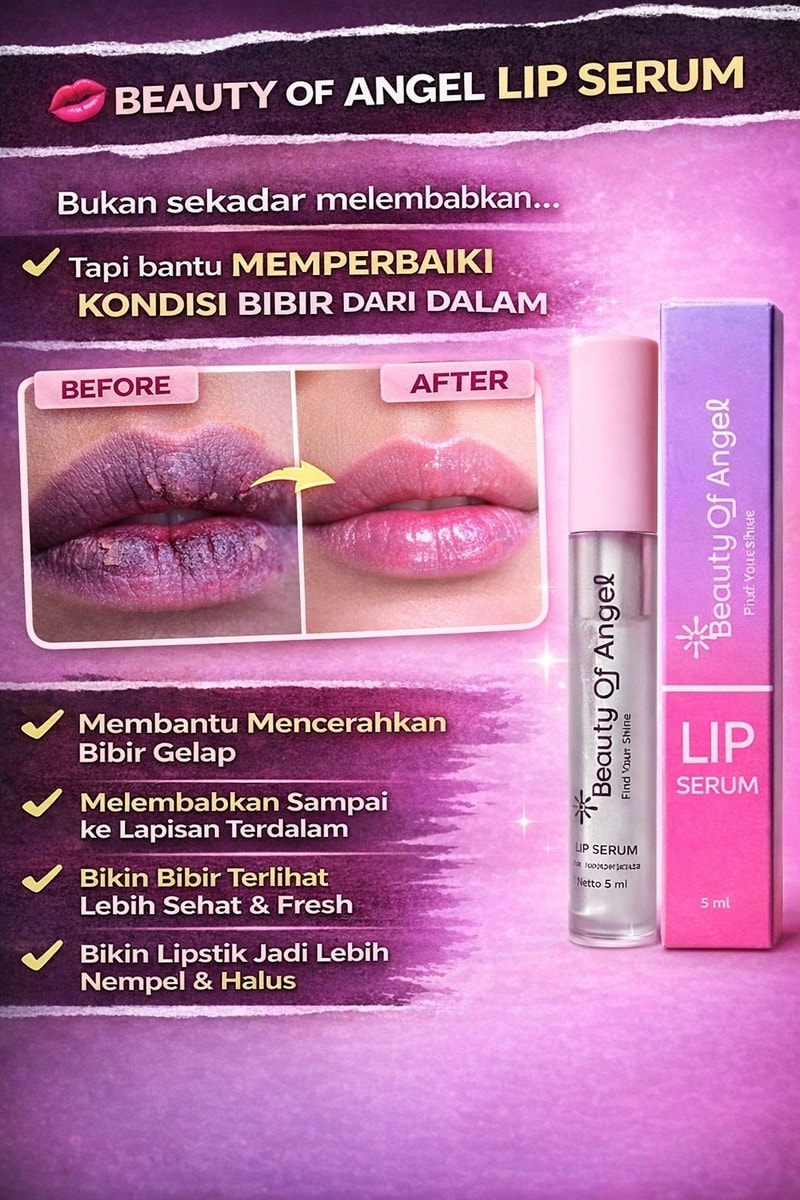 Beauty Of Angel Lip Serum — Promo Spesial B3 — Fitur & Manfaat 2