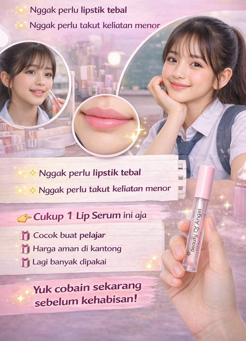 Beauty Of Angel Lip Serum — Promo Spesial B6 — Fitur & Manfaat 4