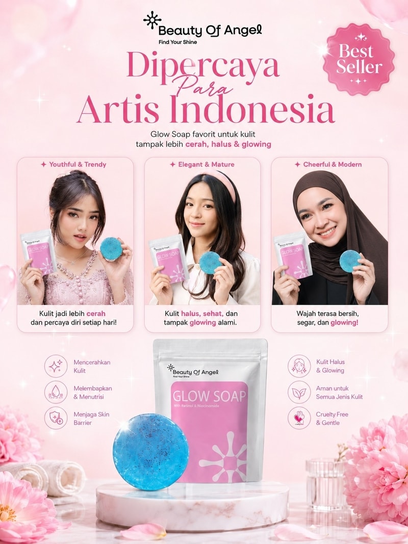 Beauty Of Angel Glow Soap — Promo Spesial B7 — Fitur & Manfaat 1