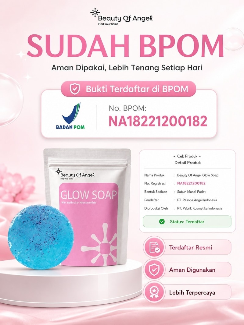 Beauty Of Angel Glow Soap — Promo Spesial B7 — Fitur & Manfaat 4