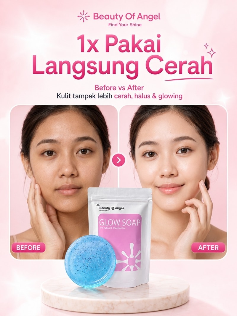 Beauty Of Angel Glow Soap — Promo Spesial B7 — Fitur & Manfaat 2