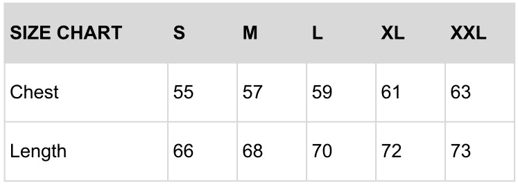 Fit : Nyaman | Panjang : Regular | Rekomendasi cuaca : Cuaca sedang