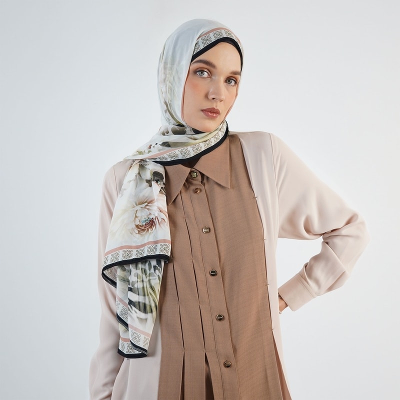 HIKMAT S20453 - Forest Charm Phasmina Headscarf