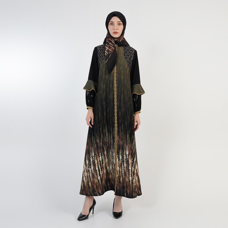 HIKMAT A1364 - Mysteera Arte Abaya