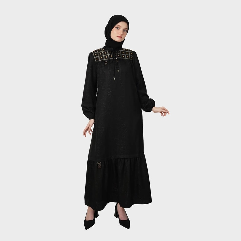 Hikmat Dress Muslimah D4732