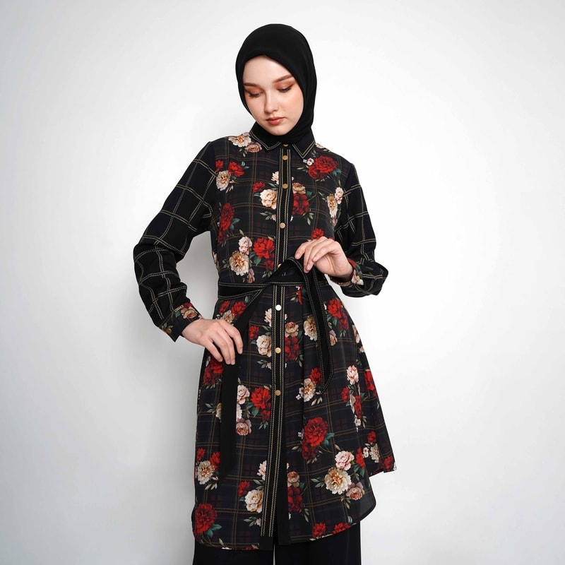 HIKMAT T1361 - Rosevelta Tunic