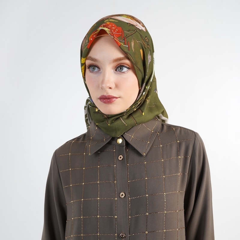 HIKAMT S2073 - Bloom Grove Headscarf