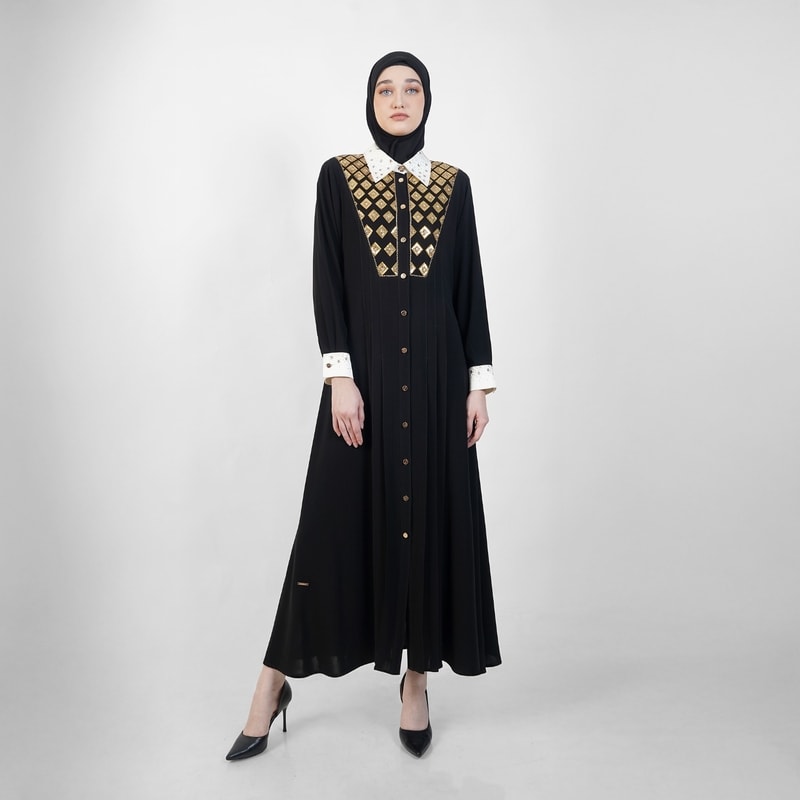 HIKMAT A3078 - Orna Majesta Abaya