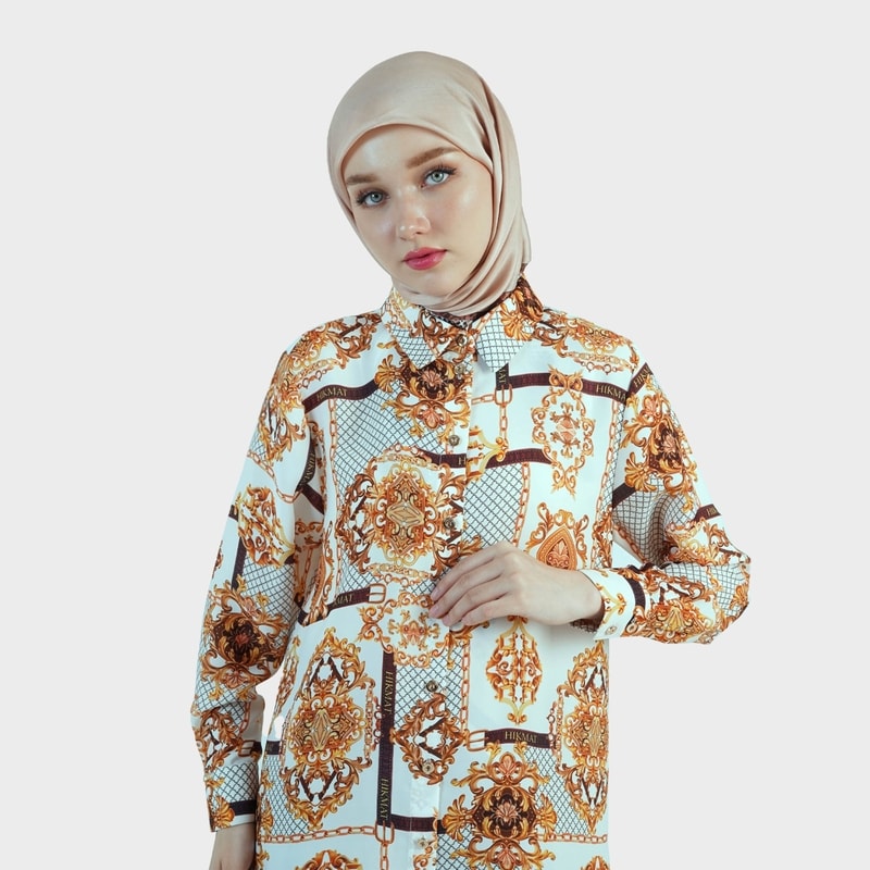 HIKMAT B4677 - Royal Emblem Blouse