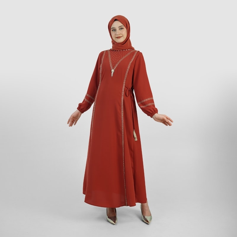 HIKMAT A9828 - Nasma Pearl Abaya