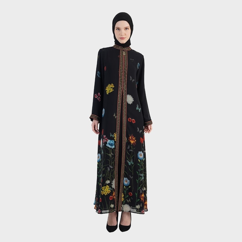 HIKMAT A1368 - Lylia Bloom Abaya