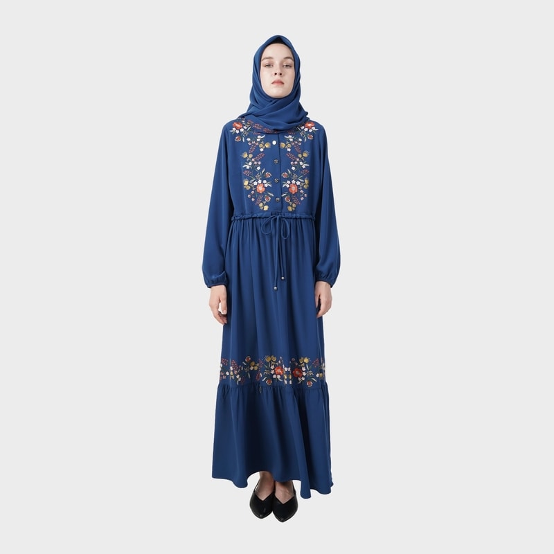 HIKMAT A2050 - Garden Poise Abaya