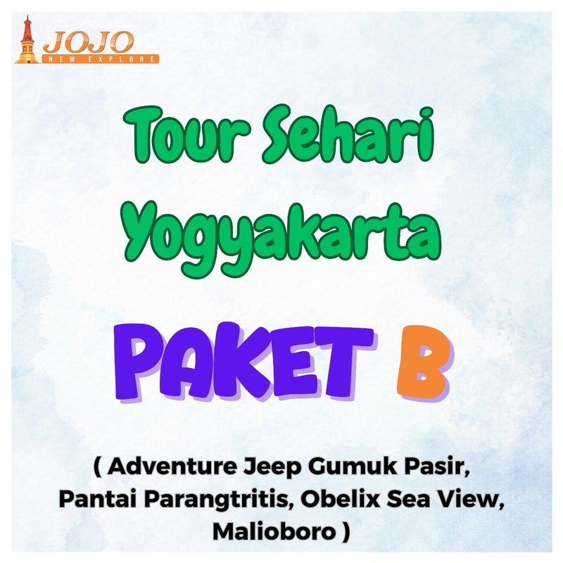 Tour Sehari Jogja Paket B