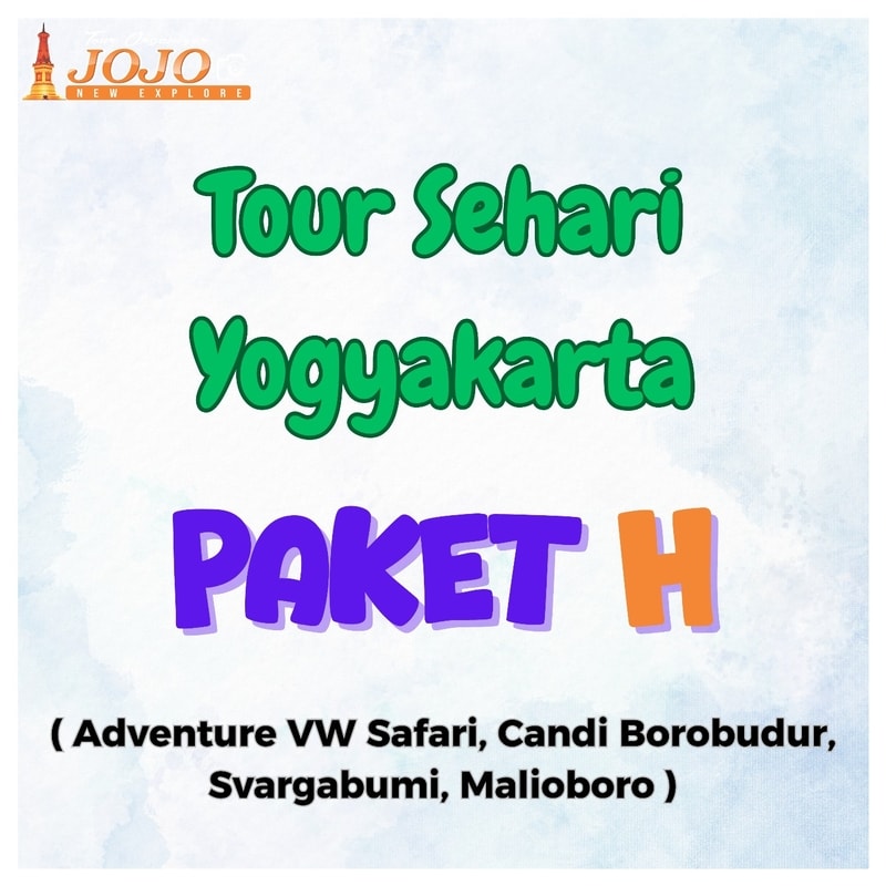 Tour Sehari Jogja Paket H