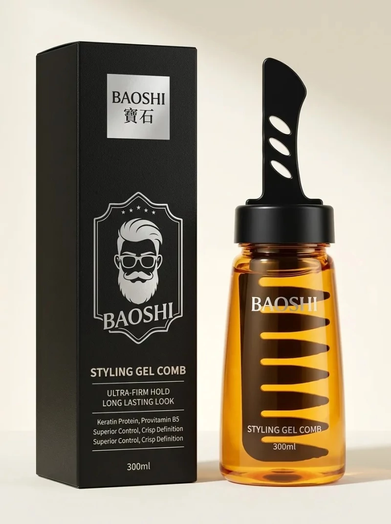 Baoshi Men Styling Hair Gel Comb hero product