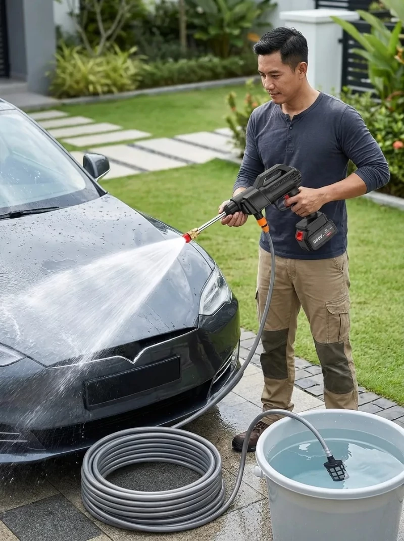 Water Jet 988VF untuk mencuci kereta