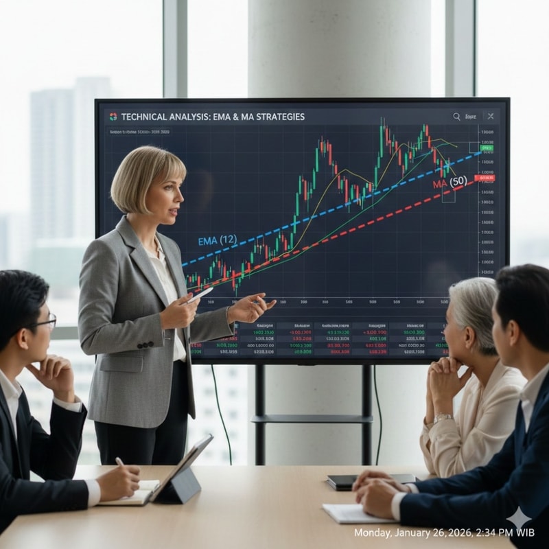 Settingan garis EMA dan MA - Belum di backtest