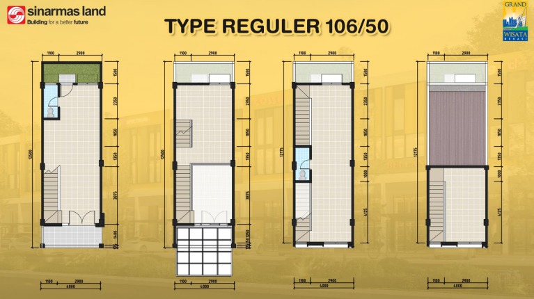 Type Reguler Ruko Westfiled