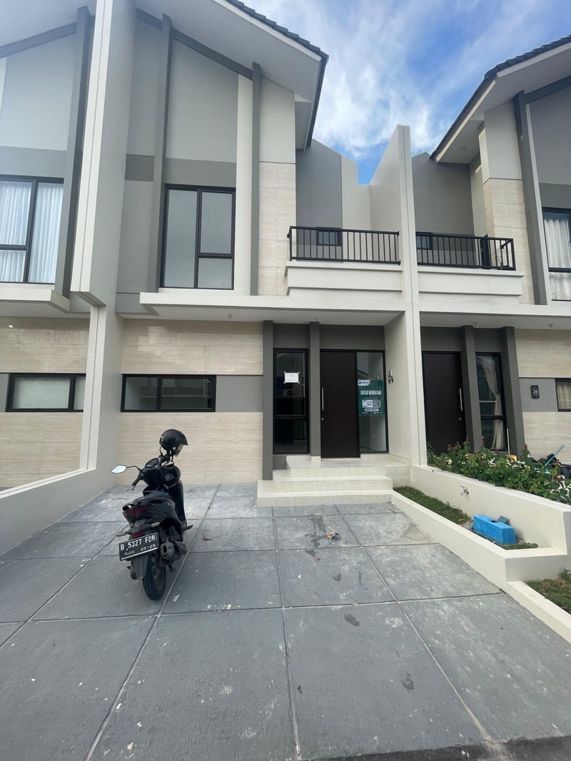 Rumah Disewakan atau Dikontrakkan di Deltamas Cikarang Pusat Cluster de Silva Dekat Naraya dan Kawasan GIIC KITIC