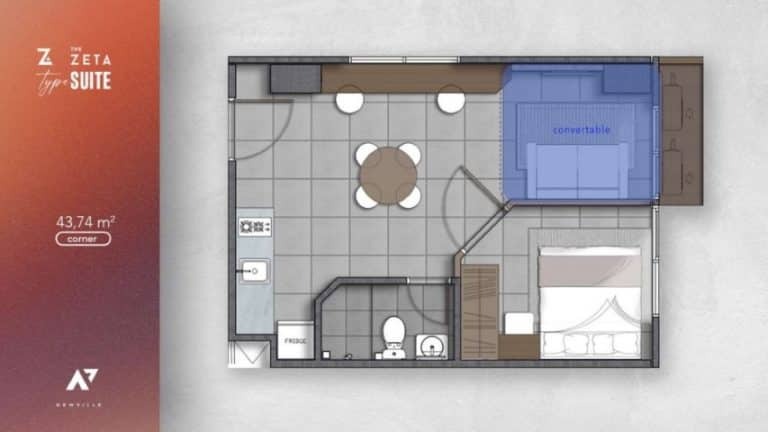Layout Tipe Suite