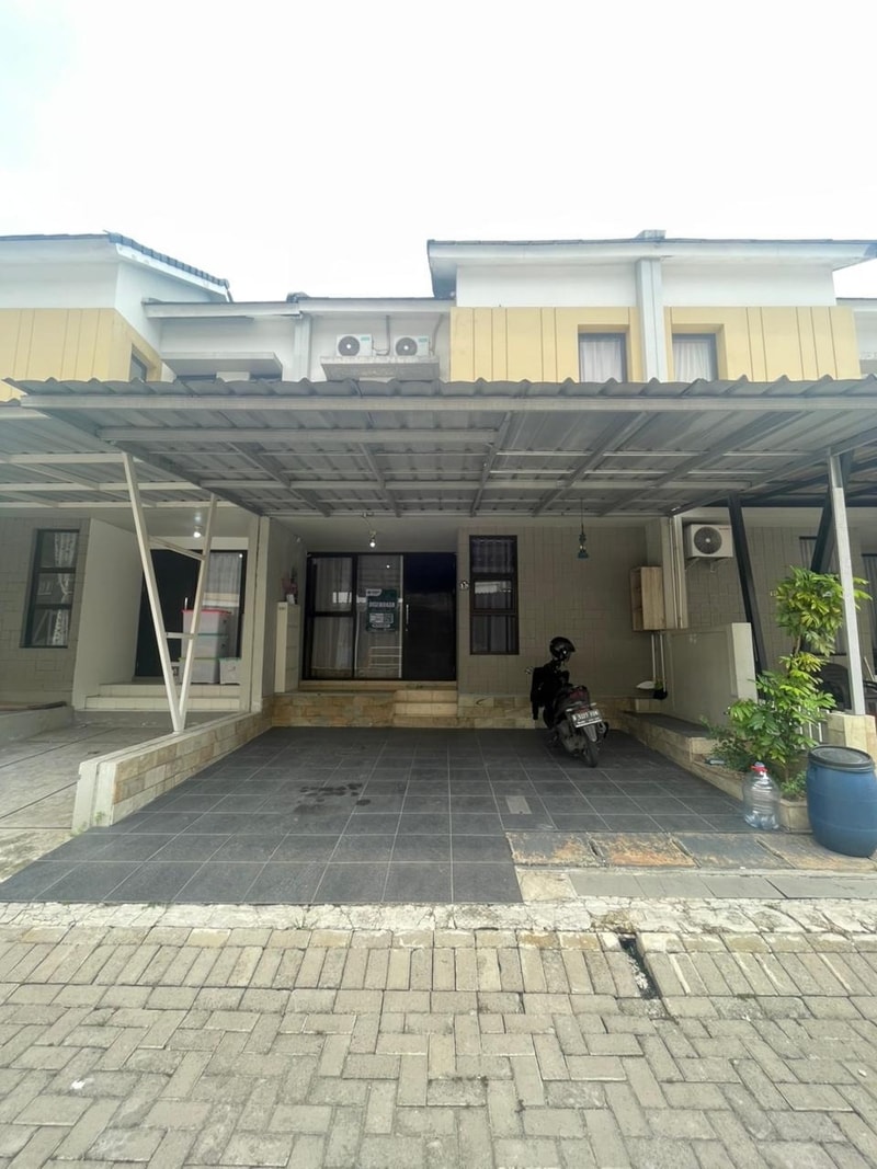Disewakan Rumah Deltamas Cluster Naraya 3KT Semi Furnish bisa untuk mess