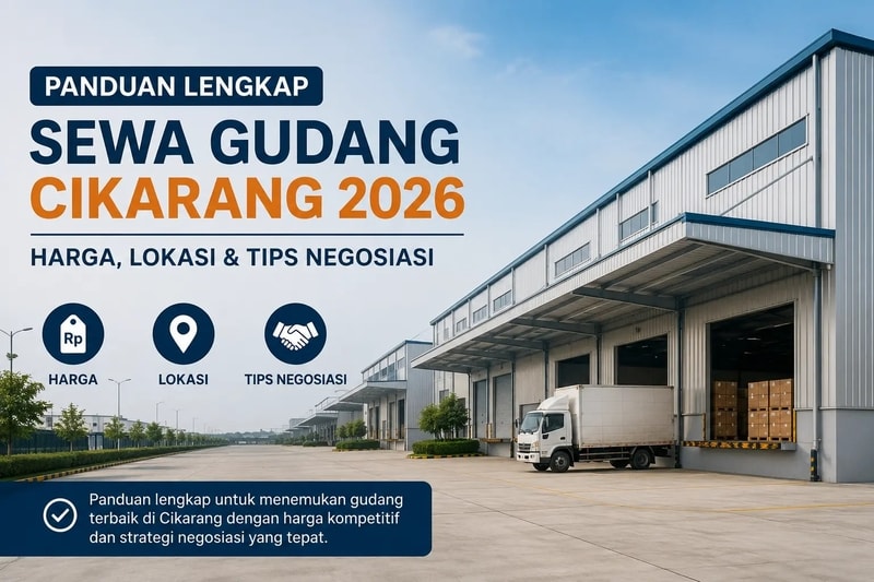 Panduan Lengkap Sewa Gudang Cikarang 2026: Harga, Lokasi & Tips Negosiasi