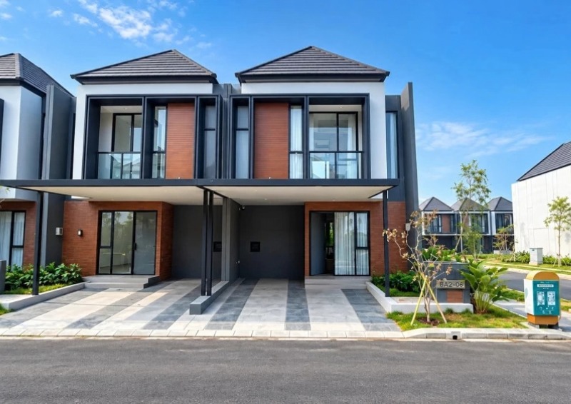 Rumah Cluster Valencia Metland Cibitung Tipe 64 72