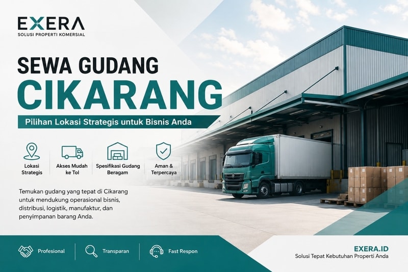 Sewa Gudang Cikarang untuk Kebutuhan Bisnis dan Industri