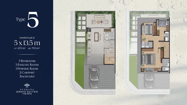 Layout cendana Suite Tipe 5