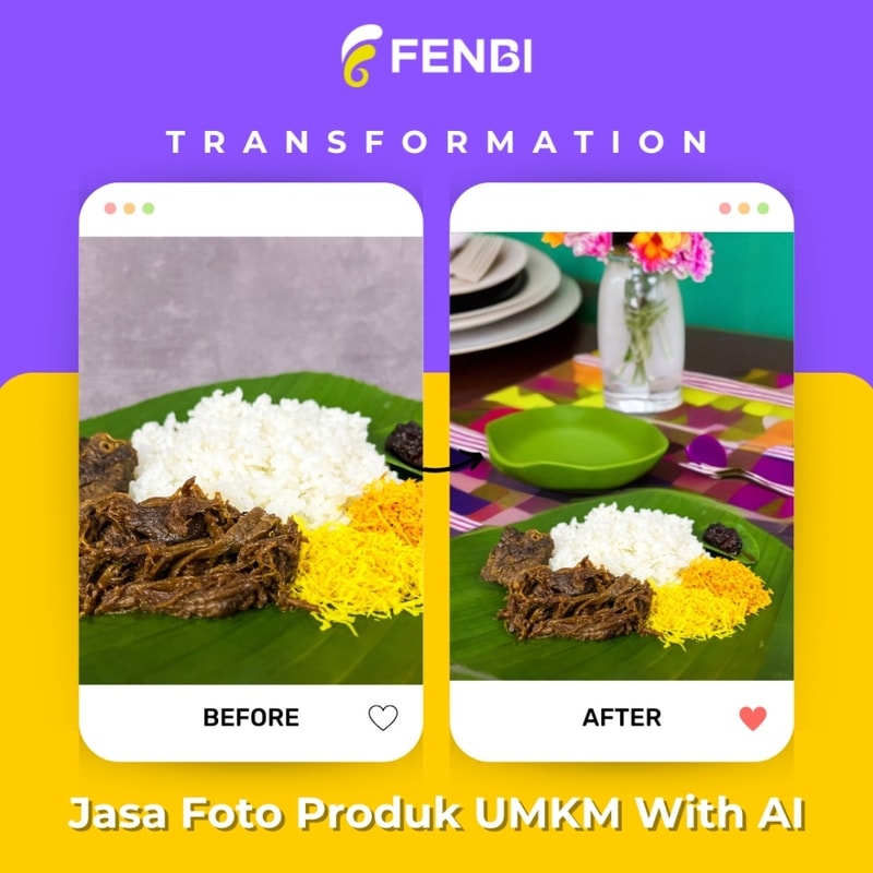 Portofolio Foto Produk Fenbi Digital Marketing